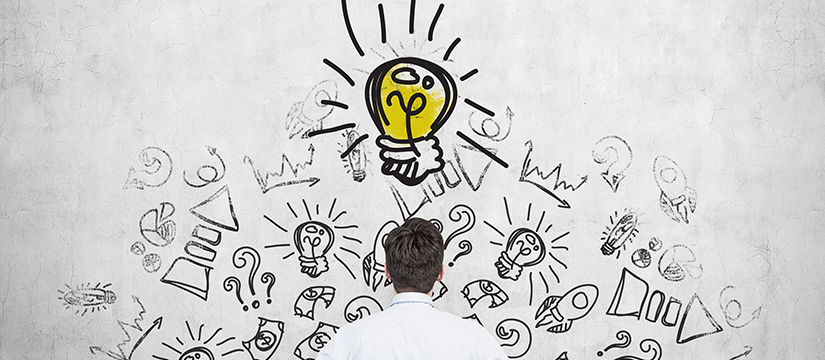 Man with ideas