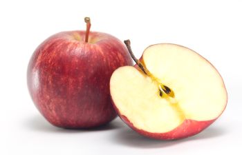 a whole apple and half an apple